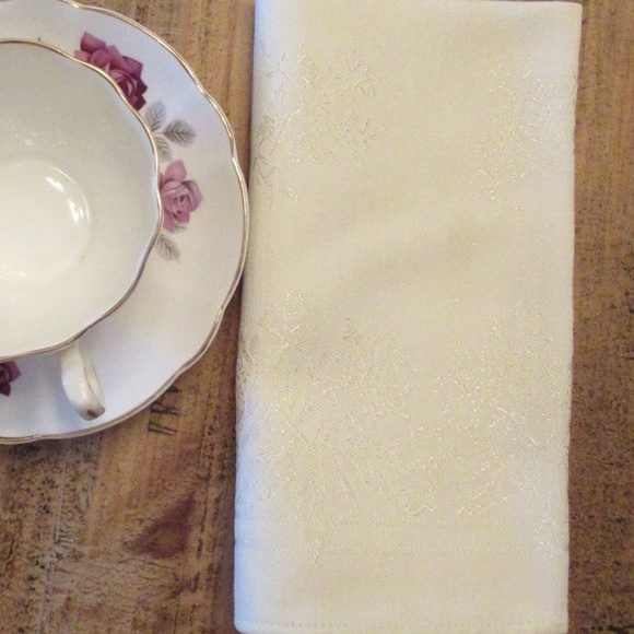 4 Jacquard cotton Napkins - Picture 1 of 8